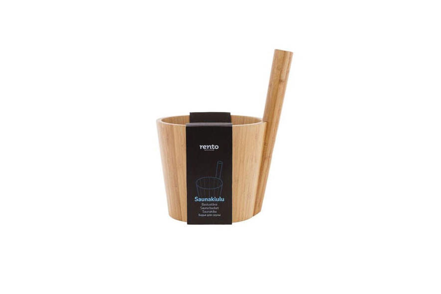 Finnleo Sauna Bamboo Bucket