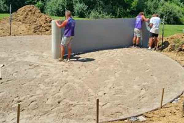 Pool Construction Family Image